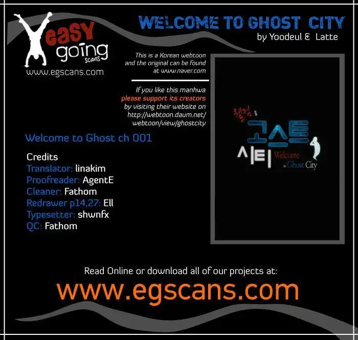 Welcome to Ghost City Chapter 1 1